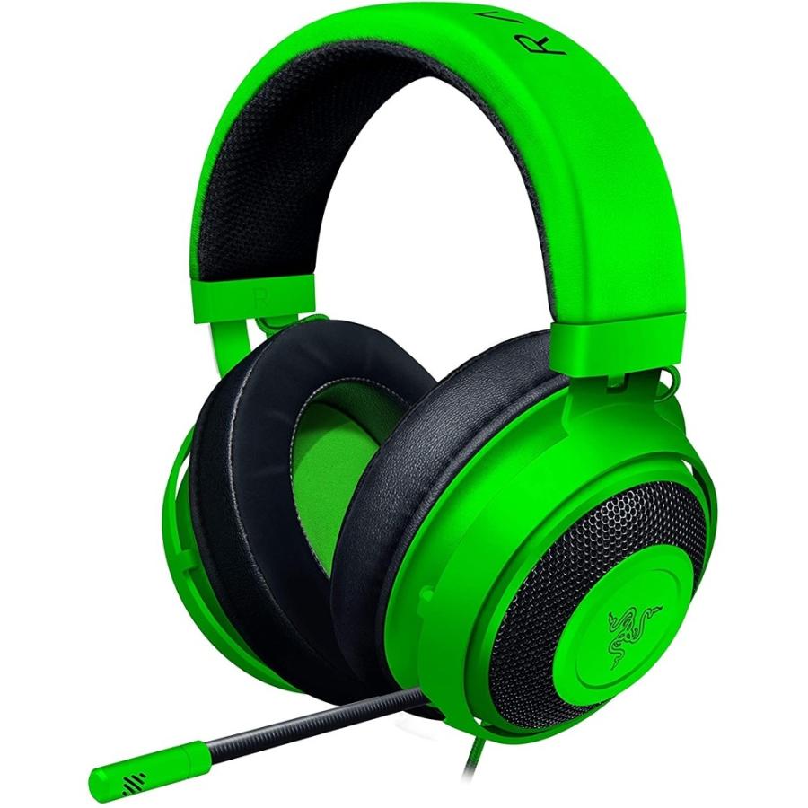 Razer Kraken Green ゲーミングヘッドセット アナログ接続 Ps4 Pc Switch スマートフォン 冷却ジェルパッド A パソコン スマホパーツ館 通販 Yahoo ショッピング