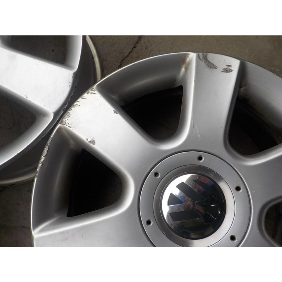 ★送料込み 希少品★VW トゥーラン 5T 純正ホイール 17インチ フォルクスワーゲン クロス トゥーラン ( 1T ) 純正 ホイール 4本 6.5J
