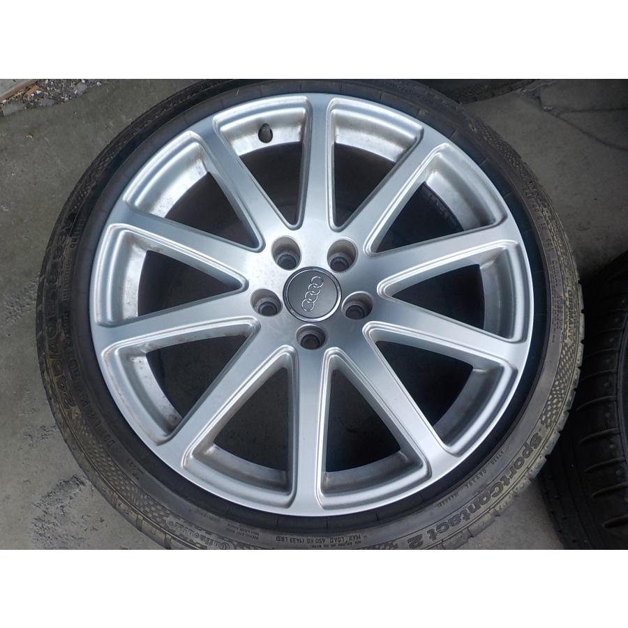Audi TTS TT 18インチ 純正アルミホイール 美品】アウディ 8S型 TT S-Line 純正 18in 8.5J +50 PCD112