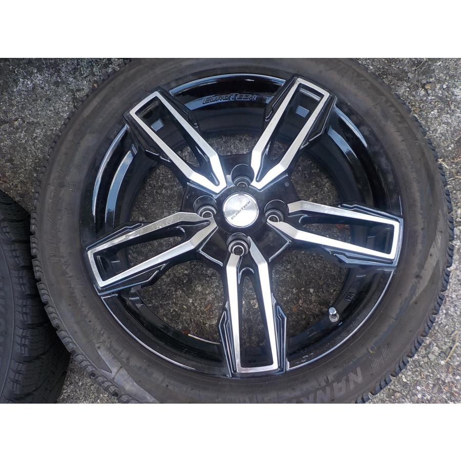 □業者宛送料安 フィアット500 イプシロン16インチスタッドレス4