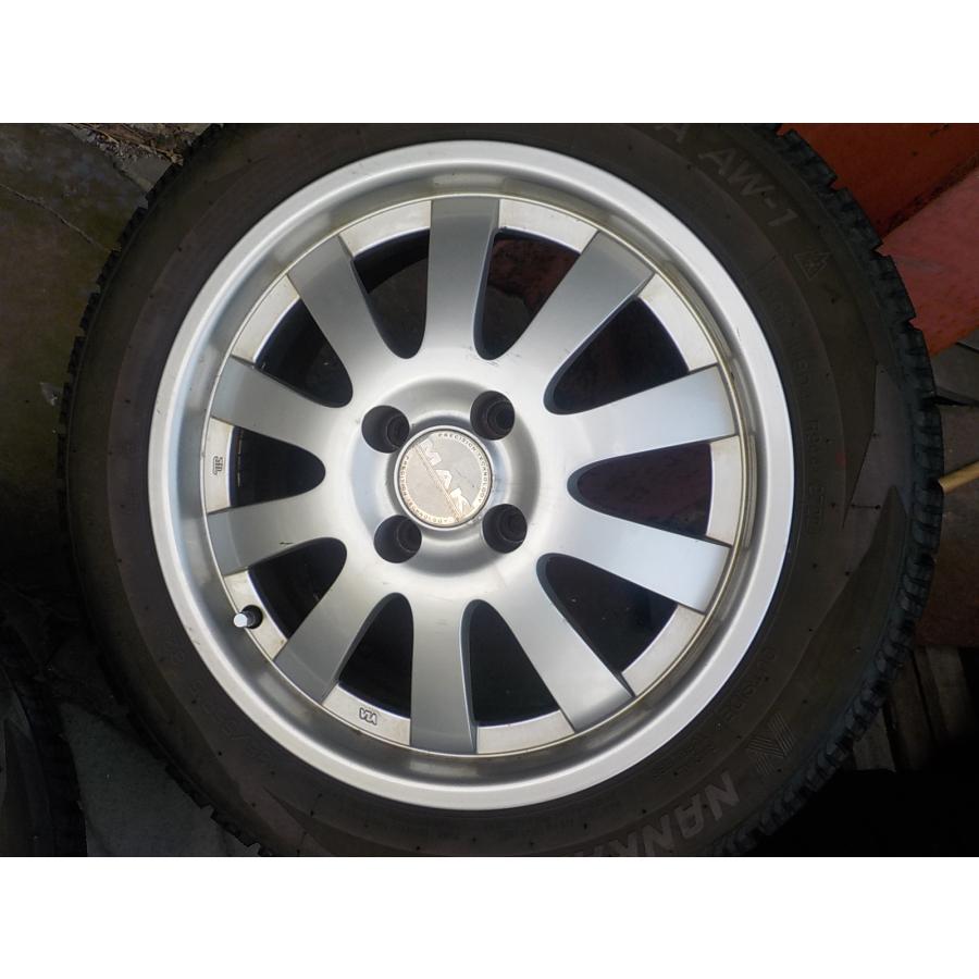 FIAT（フィアット） □業者宛送料安 FIAT500 MAK15インチアルミ 