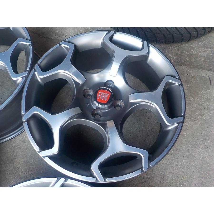 abarth アバルト 鍛造 ワンピース 17インチホイール 4本セット アバルト（ABARTH） □フィアット アバルトプント純正17インチアルミ