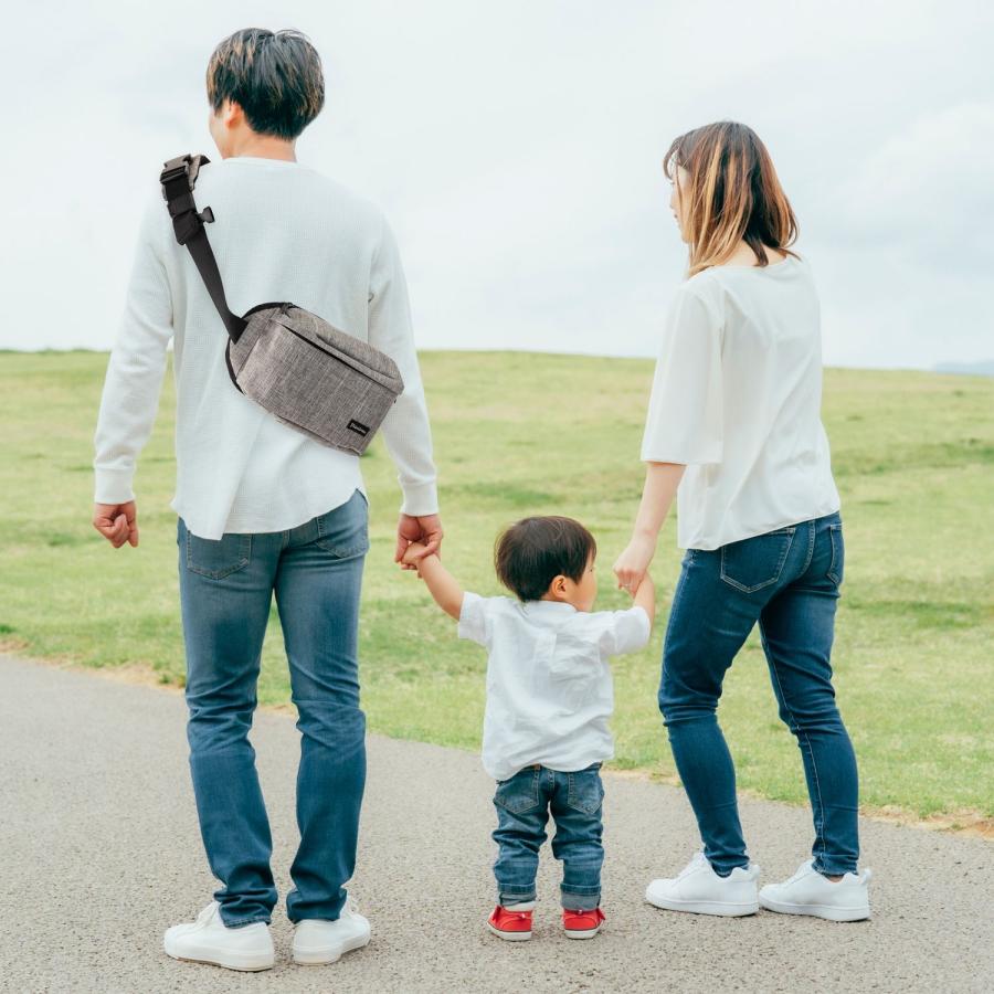 抱っこ紐 ヒップシート ショルダーバッグ 保育士推薦×コドモエに掲載 スリング だっこひも 赤ちゃん 20kg 出産祝い 2WAY プレジュール | Plaisiureux | 14