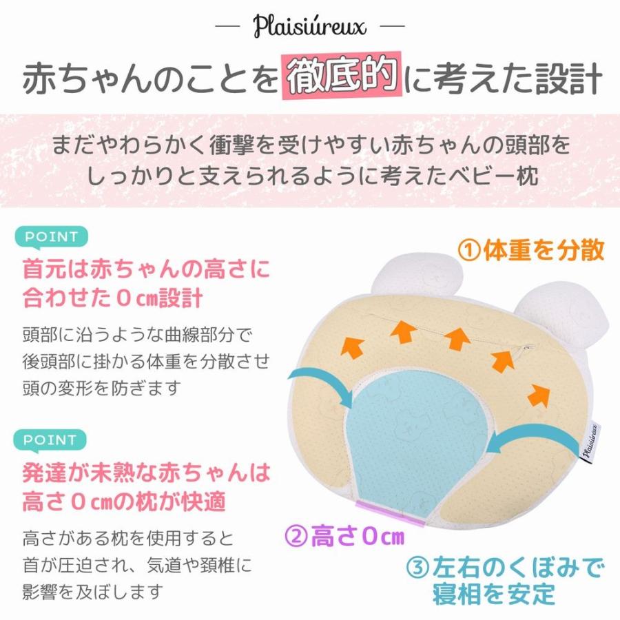ベビー枕 まくら 絶壁 赤ちゃん 新生児 ベビー用品 寝返り防止 クッション Plaisiureux 23 プレジュール 通販 Yahoo ショッピング