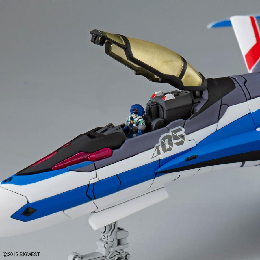 HG VF-31J SIEGFREID【ハヤテ機】 デラックスセット HG 1/100 VF-31J ジークフリード (ハヤテ・インメルマン機