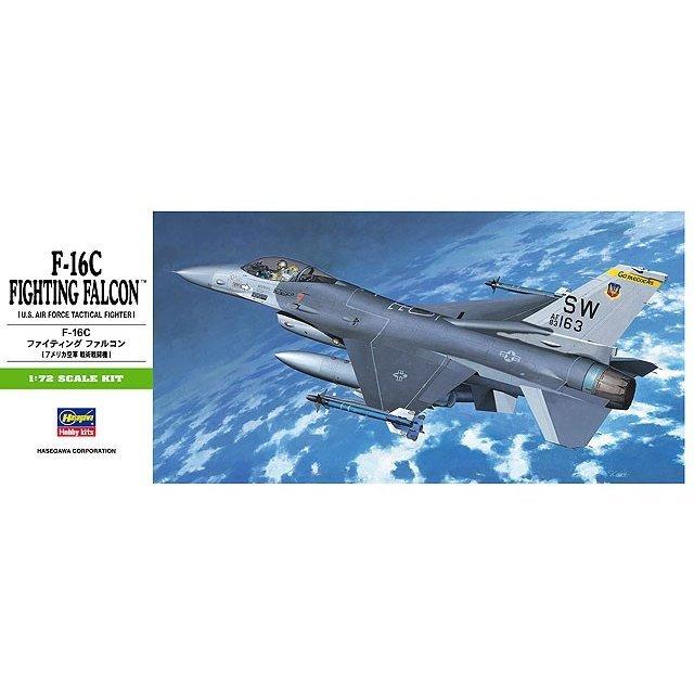 1/72 F-16C ファイティング ファルコン（ハセガワ　Bシリーズ） プラモデル｜plamotype｜02