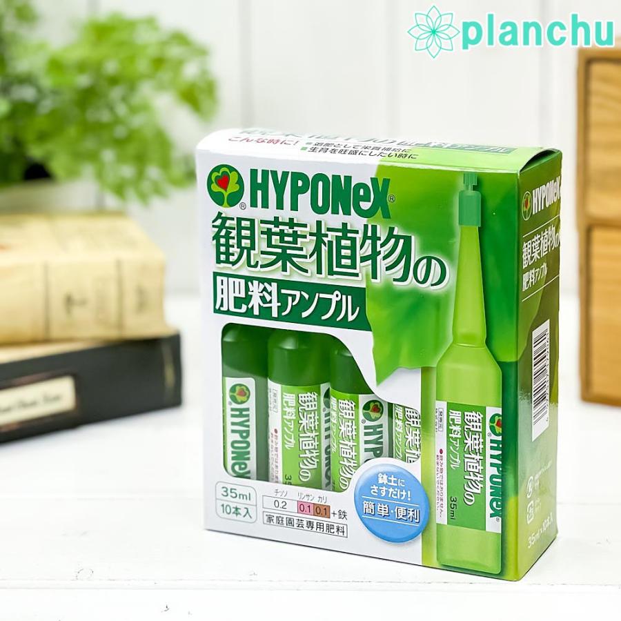 ハイポネックス 観葉植物の肥料アンプル 35ml 10本入 肥料 Jan プランチュ Yahoo 店 通販 Yahoo ショッピング