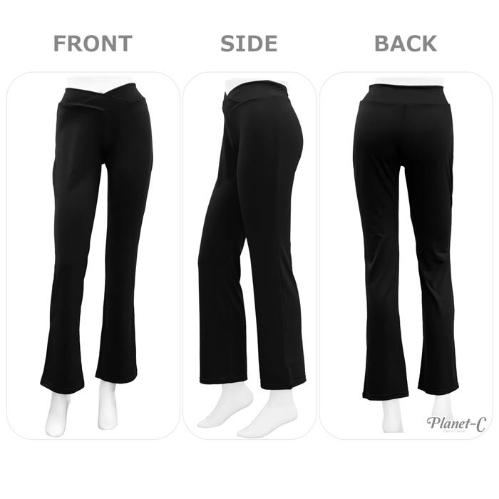 ヨガパンツ レディース 吸汗速乾 美脚 体型カバー UVカット 10分丈 ズンバウェア ピラティス 大きいサイズ 爆買 | PlanetーC | 20