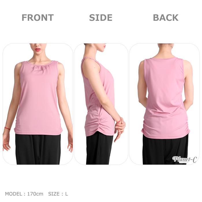 PlanetーC（プラネットシー） ヨガウェア タンクトップ レディース