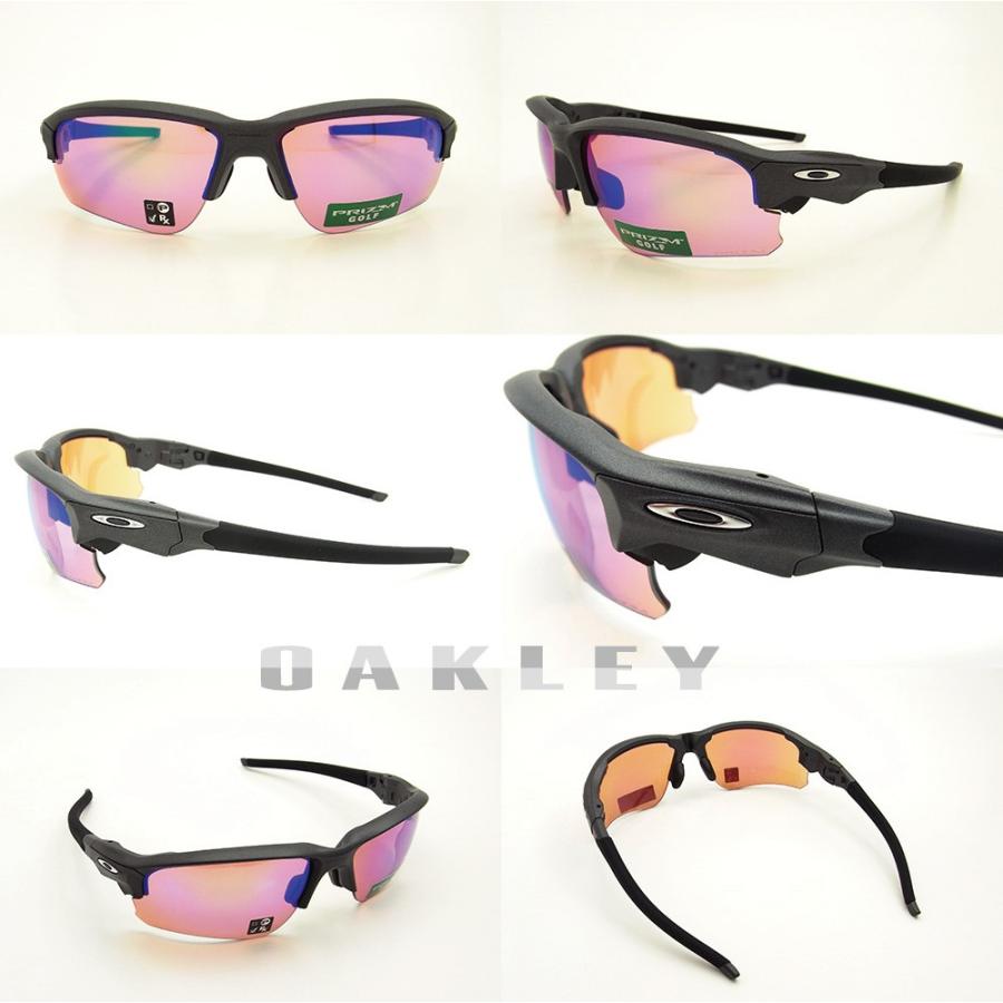 OAKLEY(オークリー) サングラス アジアフィット フラックドラフト（FLAK DRAFT 9373-0470）スチール/プリズムゴルフ