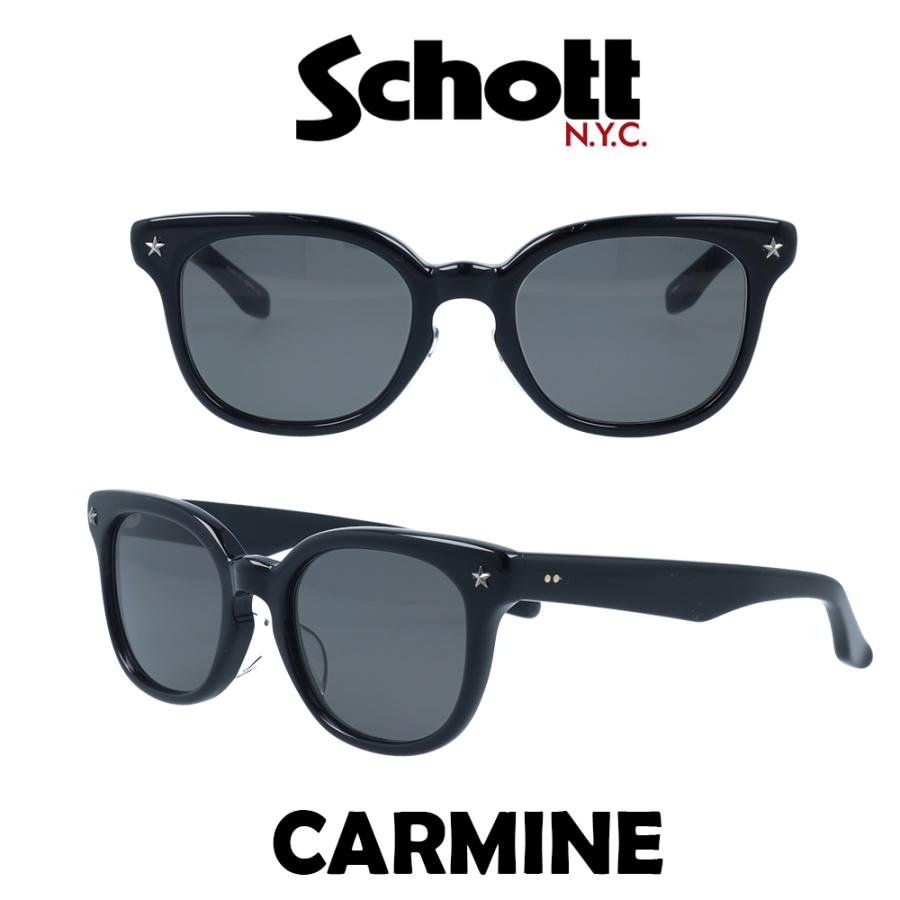 ✙未使用 Schott N.Y.C Jason ウェリントンサングラス 黒✙ Schott N.Y.C サングラス NOAH/ノア メンズ レディース