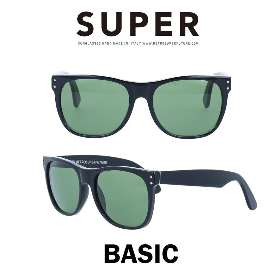 スーパー SUPER(スーパー) サングラス ベーシック Basic G8R ブラック 