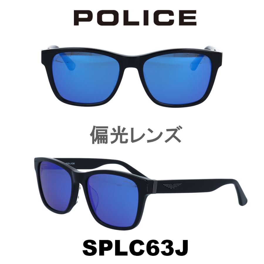 21年 Police ポリス サングラス Japanモデル Splc63j 70bp シャイニーブラック ブルーミラー 偏光 Splc63j 70bp サングラスのプラネット 通販 Yahoo ショッピング