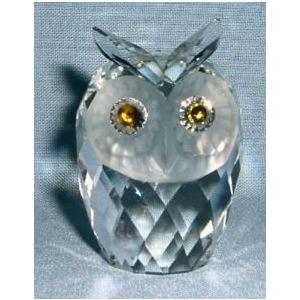 SWAROVSKI フクロウ クリスタル SWAROVSKI スワロフスキー Swarovski クリスタル 置物 鳥