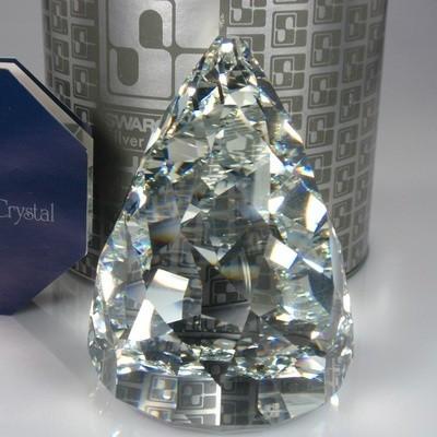 スワロフスキー Swarovski 1992年 廃盤品 『Cone / Rio - Crystal Cal - ペーパーウェイト』 010165_2
