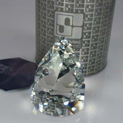 スワロフスキー Swarovski 1992年 廃盤品 『Cone / Rio - Crystal Cal - ペーパーウェイト』 010165_3