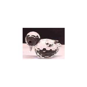 スワロフスキー Swarovski 2001年 廃盤品 置物 鳥 スイミングダック(Mini) フィギュア 012531