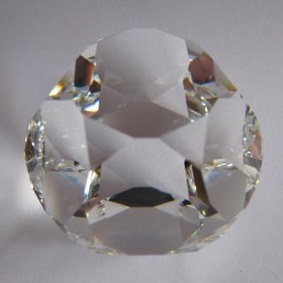 スワロフスキー Swarovski 1990年 廃盤品 『Geometric ペーパーウェイト』 013558