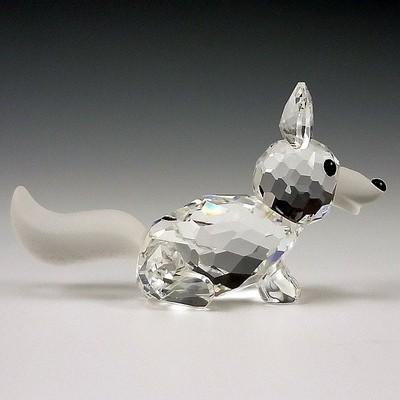 未使用希少2000年廃盤品 オーストリア製◆スワロフスキー『キツネ』013837 未使用希少2000年廃盤品 オーストリア製◇スワロフスキー『キツネ
