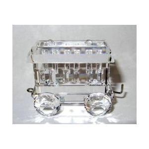 スワロフスキー Swarovski クリスタル ワゴン 『Wagon』 015150