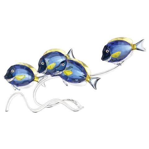 スワロフスキー クリスタル 3匹の南洋魚 廃番品