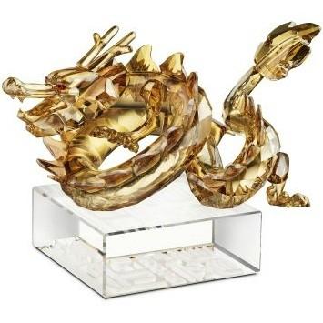 スワロフスキー【俺、ドラゴン！】 置物 SWAROVSKI スワロフスキー ラッキードラゴン 幸運を呼ぶ 龍 竜