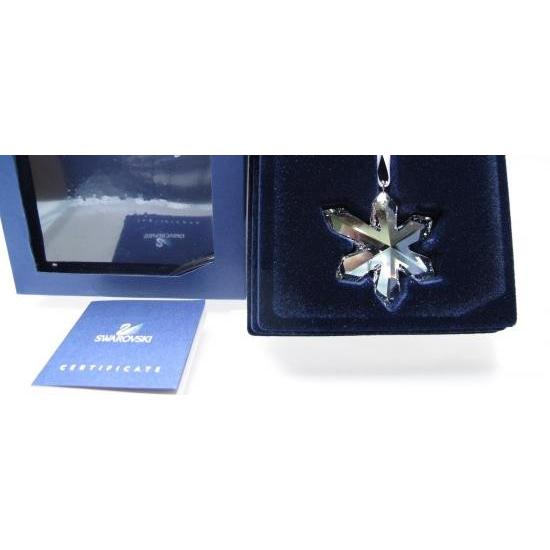 SWAROVSKI スワロフスキー Swarovski 廃盤品 『Spranklin Christmas Ice Flower オーナメント ...