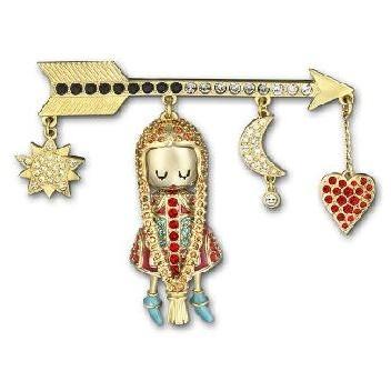 SWAROVSKI スワロフスキー Swarovski 『Polly ブローチ』 1110390 