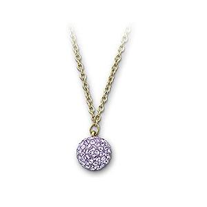 SWAROVSKI スワロフスキー　一粒 ネックレス&ピアス　ライトパープル SWAROVSKI（スワロフスキー） 『Pop Violet ネックレス』 1121091