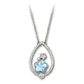 スワロフスキー Swarovski 『Rollercoaster Flower ペンダント 