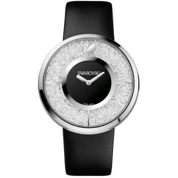 SWAROVSKI アナログ腕時計 ブラック SWAROVSKI（スワロフスキー） 腕時計 Crystalline - Black ウォッチ