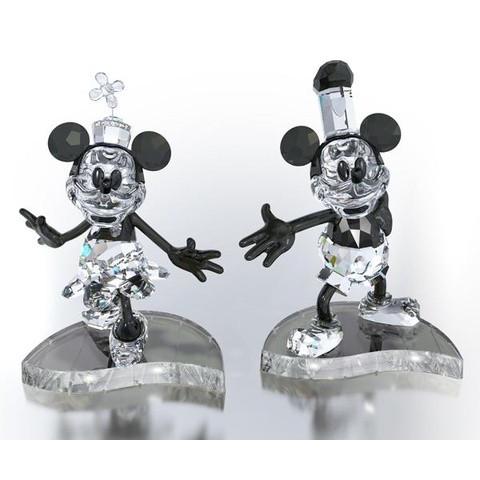 スワロフスキー製の「蒸気船ウィリー」ミッキー＆ミニー【2013年限定生産】 SWAROVSKI（スワロフスキー） 『蒸気船ウィリー 2013年限定品