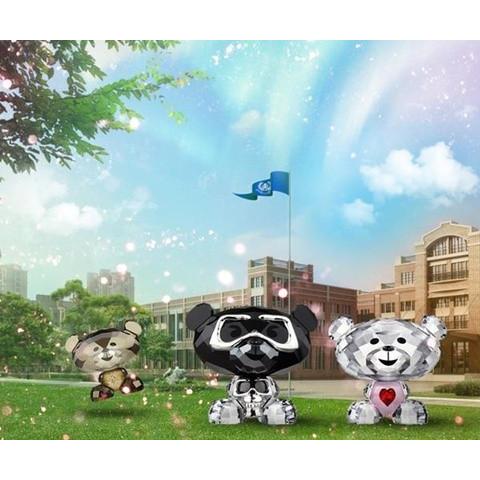 SWAROVSKI（スワロフスキー） 『Bo Bear - Heavy Metal』 1143383