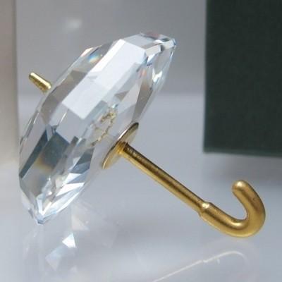 スワロフスキー Swarovski 1996年 『傘ゴールドコーティング』 スワロフスキー Swarovski 1996年 廃盤品 『傘, ゴールドコーティング