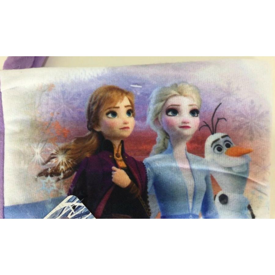 アナと雪の女王2 エルサ＆アナ＆オラフ PURPLE Snowflake Felt
