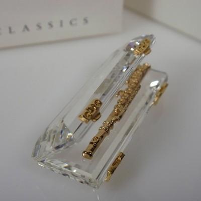 スワロフスキー　フルート スワロフスキー SWAROVSKI シャンパングラス ペア クリスタル