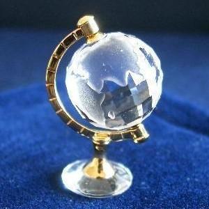 スワロフスキー　地球儀　置物　廃盤　美品　ゴールド スワロフスキー 地球儀 置物 廃盤 美品 ゴールド スワロフスキー