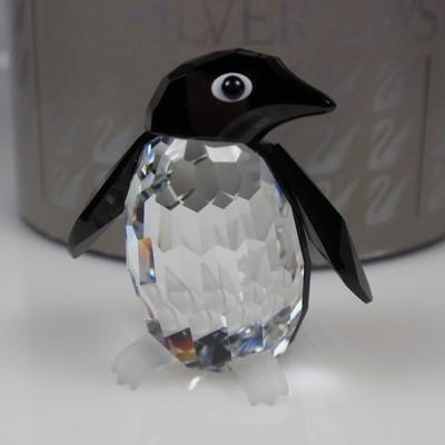 廃盤レア　スワロフスキー 　「ペンギン男爵」 「マダムペンギン」 SWAROVSKI（スワロフスキー） Swarovski 1999年 廃盤品 『マダム