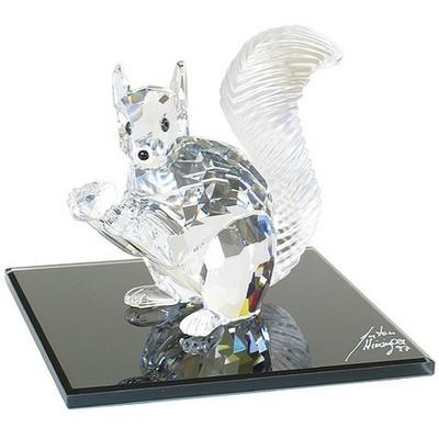 スワロフスキー Swarovski クリスタル 1997年 『SCS10周年 リス』 208433