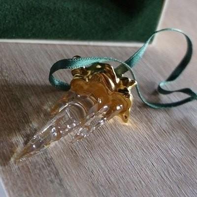 スワロフスキークリスマスオーナメント雪の結晶2001年限定SWAROVSKI