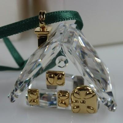 スワロフスキー Swarovski 2002年 廃盤品 『ジンジャーブレッドハウス
