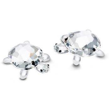 SWAROVSKI - スワロフスキーの子亀♡2匹 SWAROVSKI スワロフスキー Swarovski 『子ガメ (2匹セット
