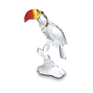 スワロフスキー Swarovski クリスタル 置物 鳥 オオハシ 234311