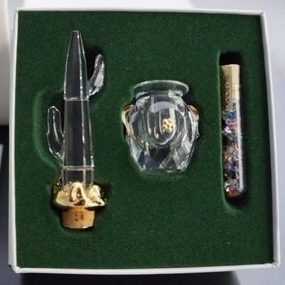 スワロフスキー Swarovski 2002年 廃盤品 香水瓶 『サボテン フラコン