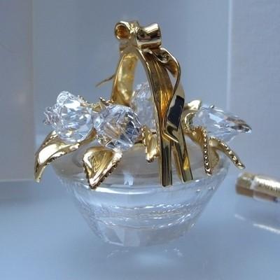 スワロフスキー Swarovski 2003年 廃盤品 『Secrets Flower Box