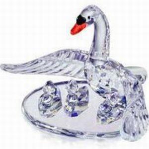 スワロフスキー Swarovski 白鳥 廃番品 『スワンファミリー』 243373