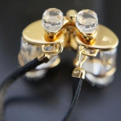 スワロフスキー Swarovski 2002年 廃盤品 『双眼鏡, ゴールド