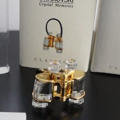 スワロフスキー Swarovski 2002年 廃盤品 『双眼鏡, ゴールド