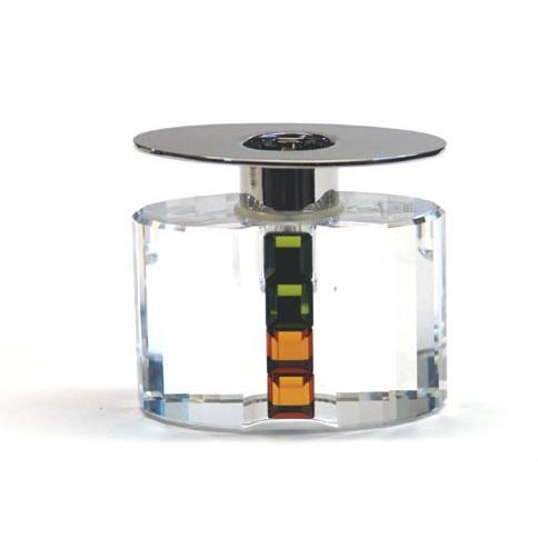 スワロフスキー　キャンドルスタンド SWAROVSKI スワロフスキー Swarovski クリスタル 『レインボー