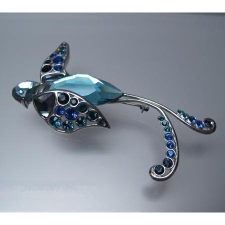 SWAROVSKI スワロフスキー ブローチ 蝶々 大きめ 元箱有り SWAROVSKI スワロフスキー ブローチ 蝶々 大きめ 元箱有り